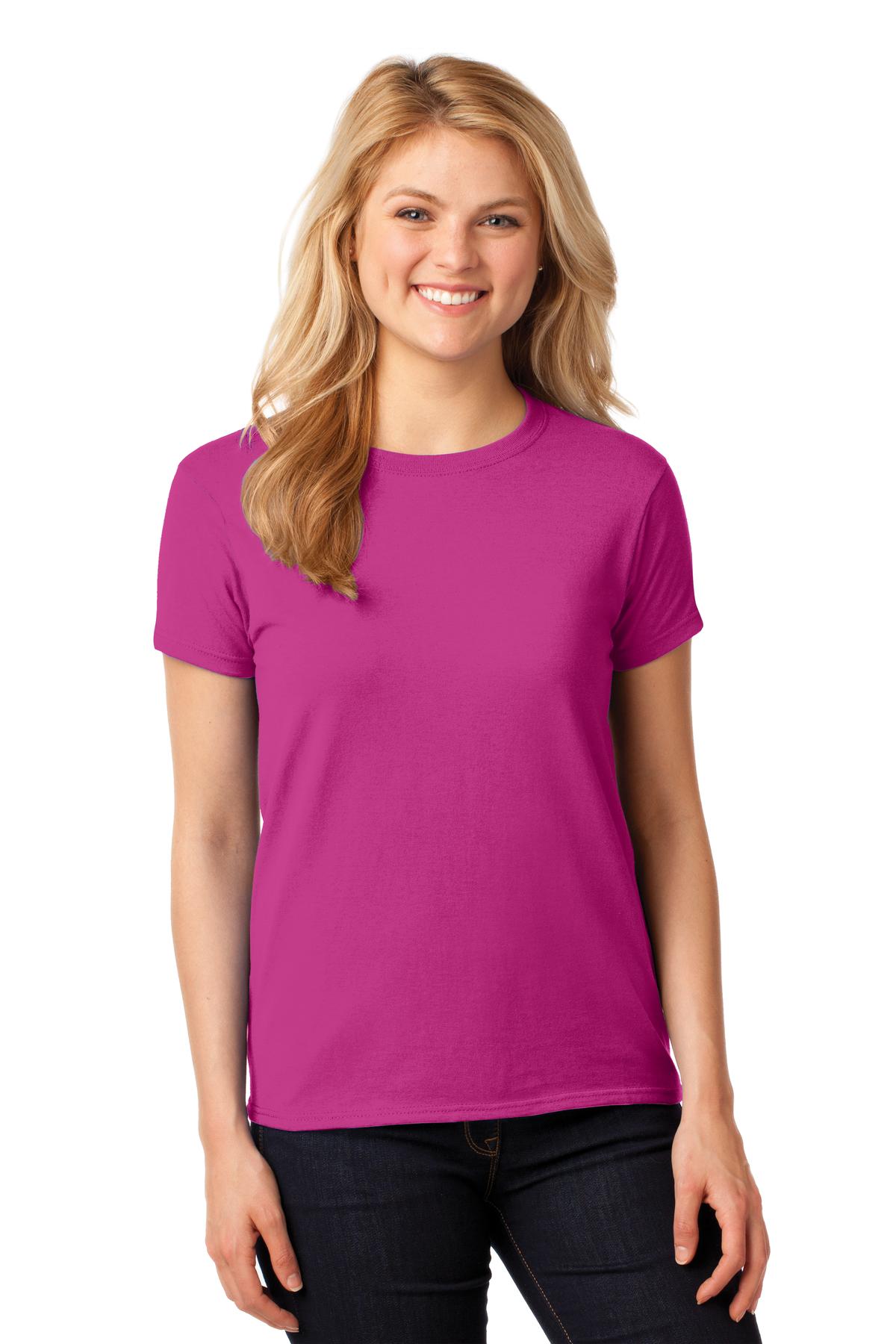 Gildan ® Women's Heavy Cotton™ 100% Cotton T-Shirt. 5000L