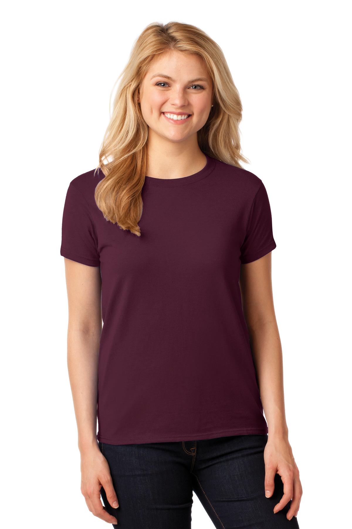 Gildan ® Women's Heavy Cotton™ 100% Cotton T-Shirt. 5000L