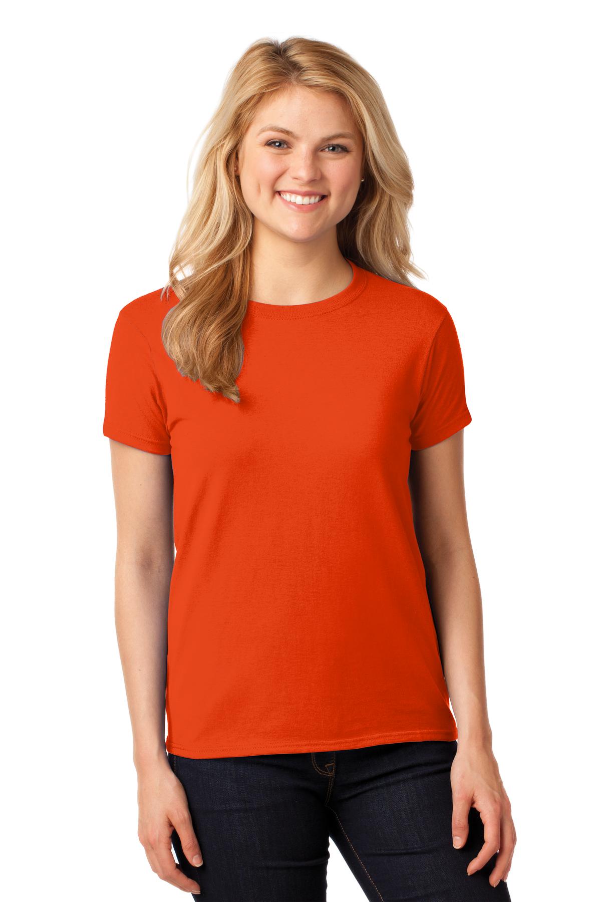 Gildan ® Women's Heavy Cotton™ 100% Cotton T-Shirt. 5000L