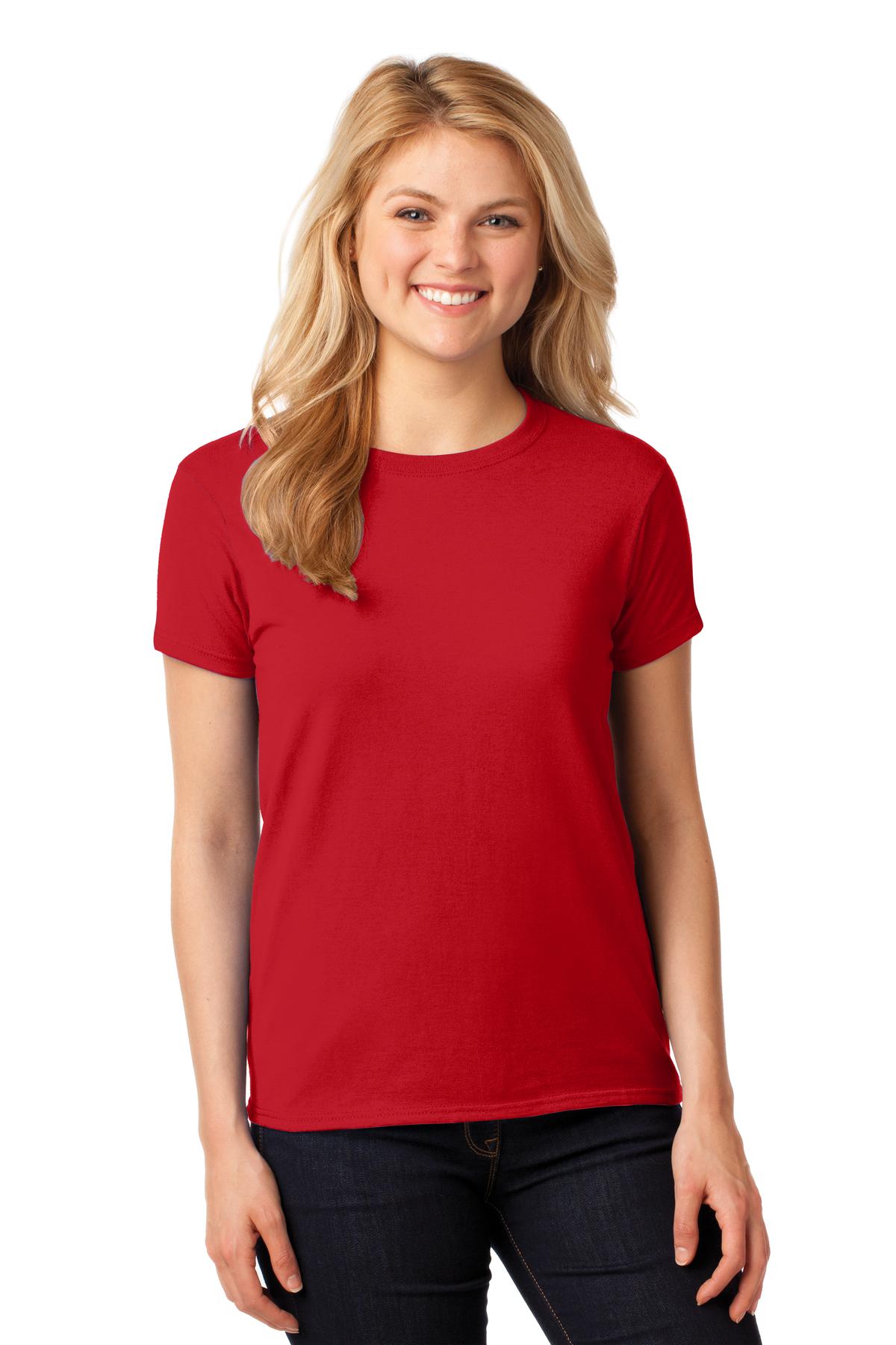 Gildan ® Women's Heavy Cotton™ 100% Cotton T-Shirt. 5000L