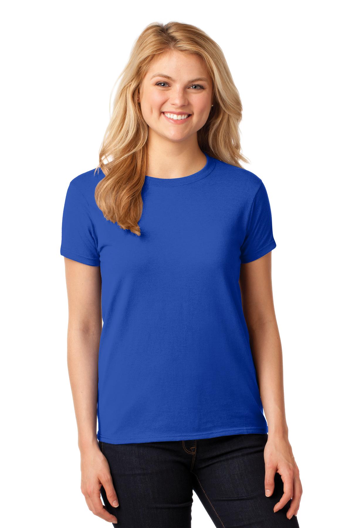Gildan ® Women's Heavy Cotton™ 100% Cotton T-Shirt. 5000L