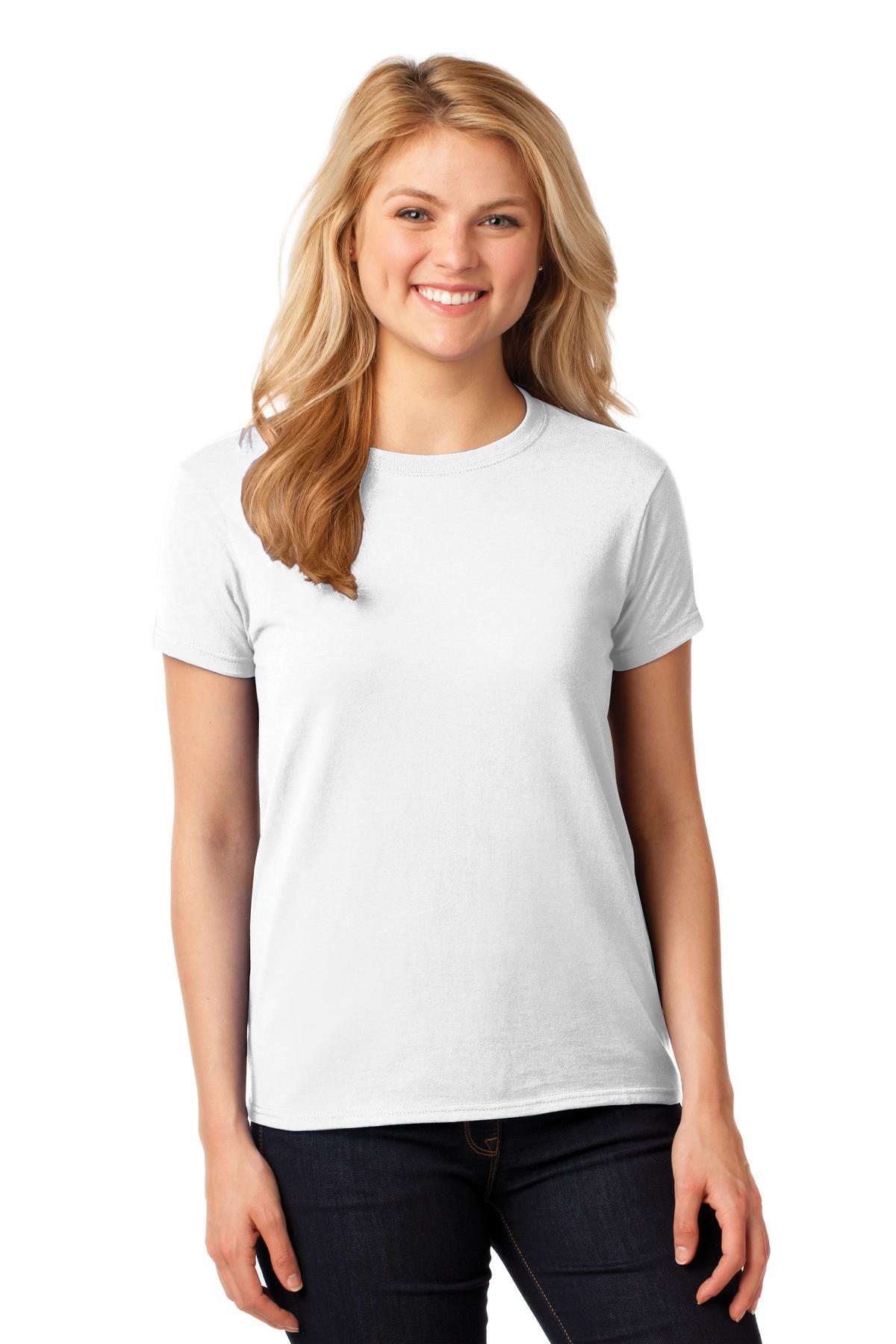 Gildan ® Women's Heavy Cotton™ 100% Cotton T-Shirt. 5000L