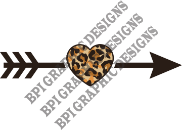 Leopard Heart Arrow