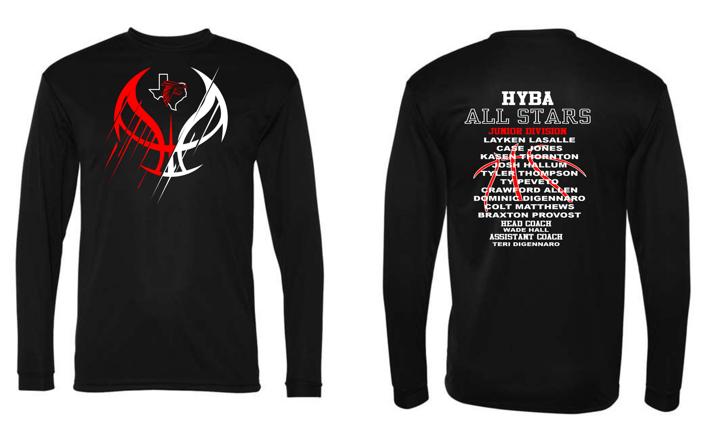 HYBA Juniors Long Sleeve T-Shirt