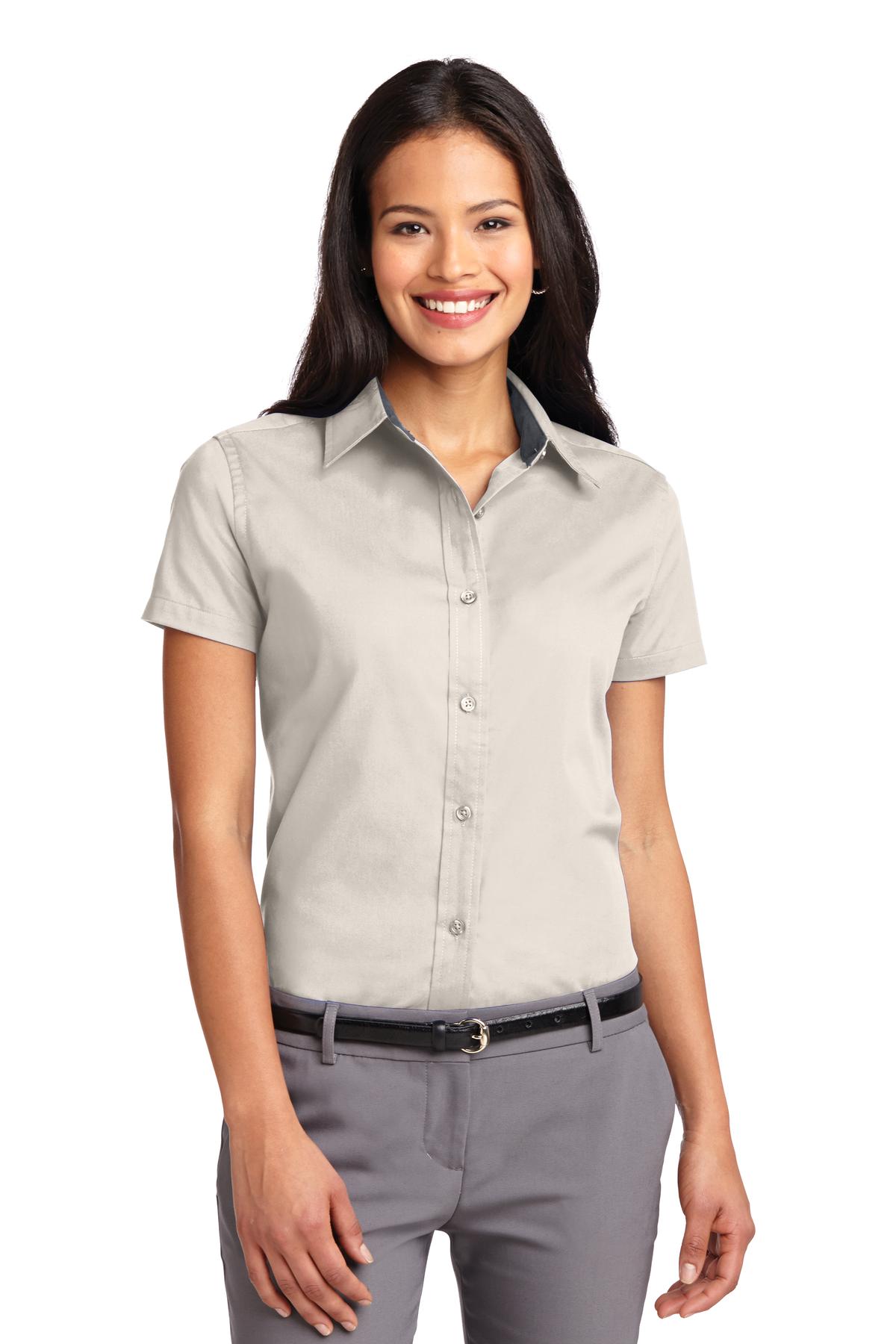 Port Authority® Ladies Short Sleeve Easy Care Shirt. L508