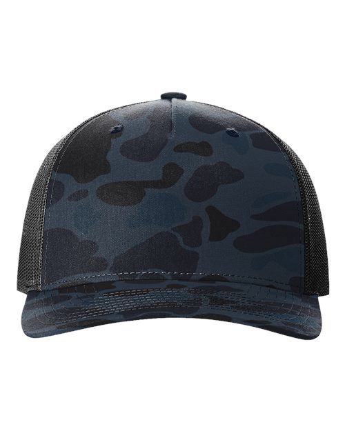 112PFP Five-Panel Printed Trucker Cap