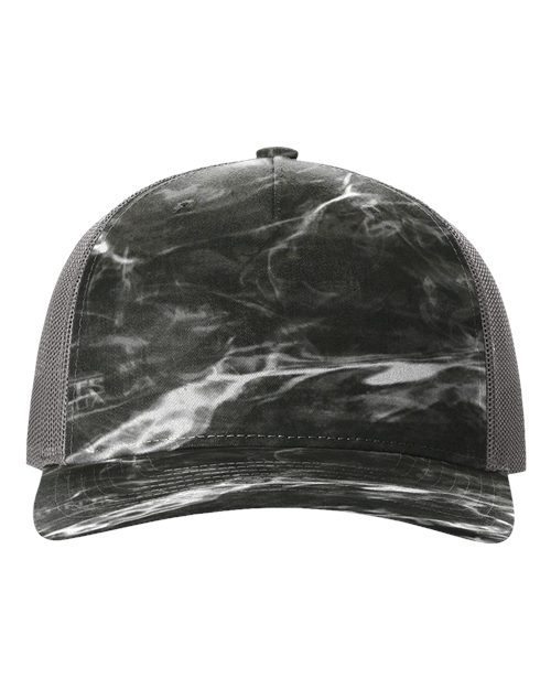 112PFP Five-Panel Printed Trucker Cap