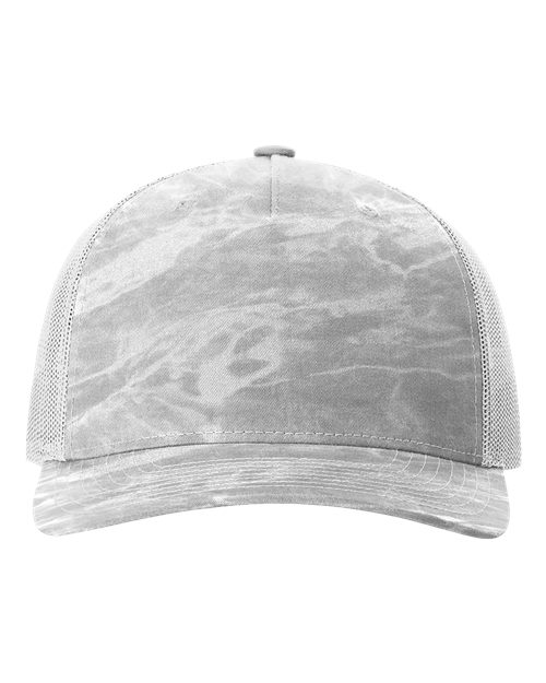 112PFP Five-Panel Printed Trucker Cap