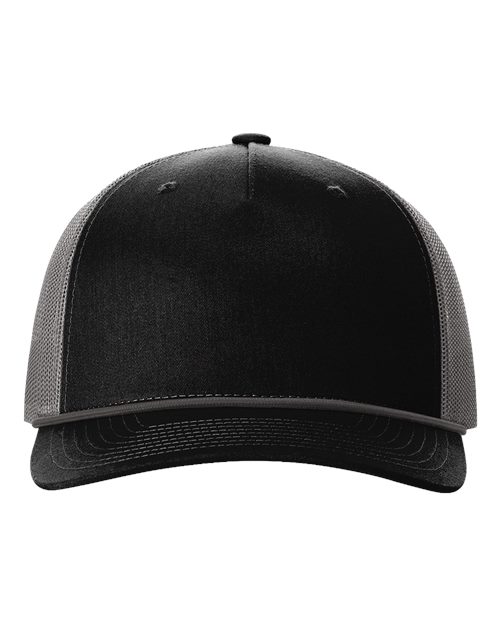 112FPR Five-Panel Trucker with Rope Cap