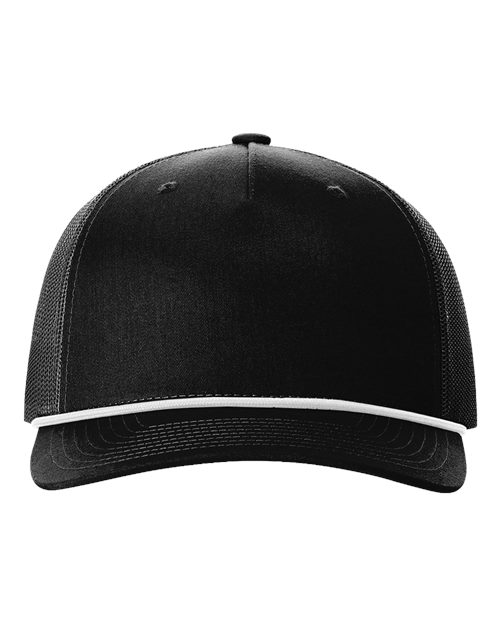 112FPR Five-Panel Trucker with Rope Cap
