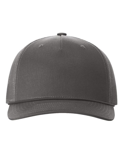 112FPR Five-Panel Trucker with Rope Cap