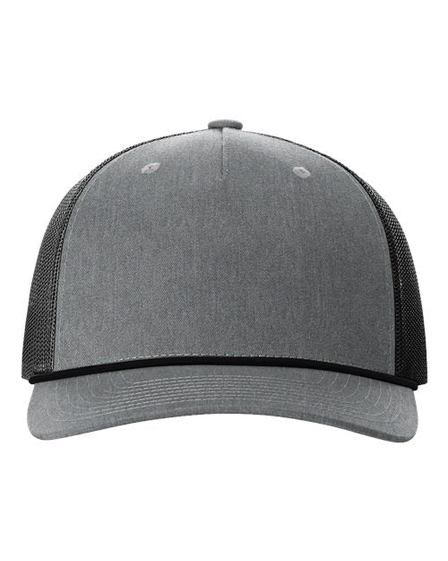 112FPR Five-Panel Trucker with Rope Cap