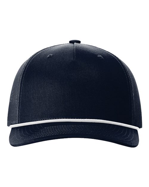 112FPR Five-Panel Trucker with Rope Cap