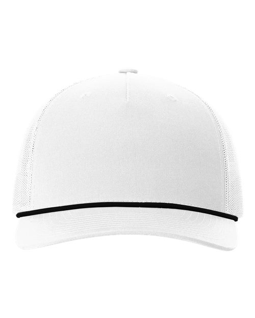 112FPR Five-Panel Trucker with Rope Cap