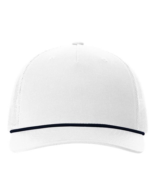 112FPR Five-Panel Trucker with Rope Cap