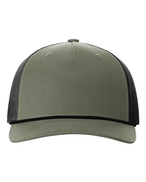 112FPR Five-Panel Trucker with Rope Cap