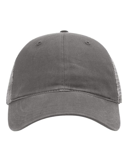 111 Garment-Washed Trucker Cap