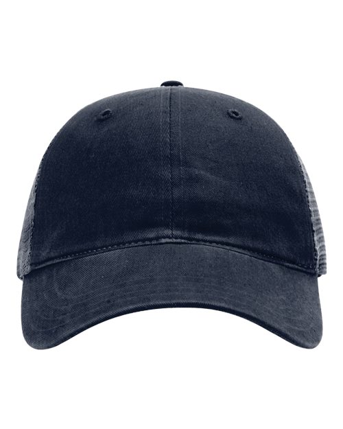 111 Garment-Washed Trucker Cap