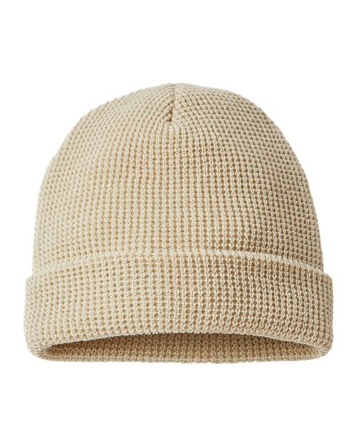 146R Waffle Cuffed Beanie
