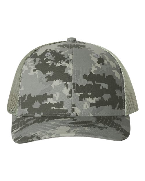 112P Printed Trucker Cap