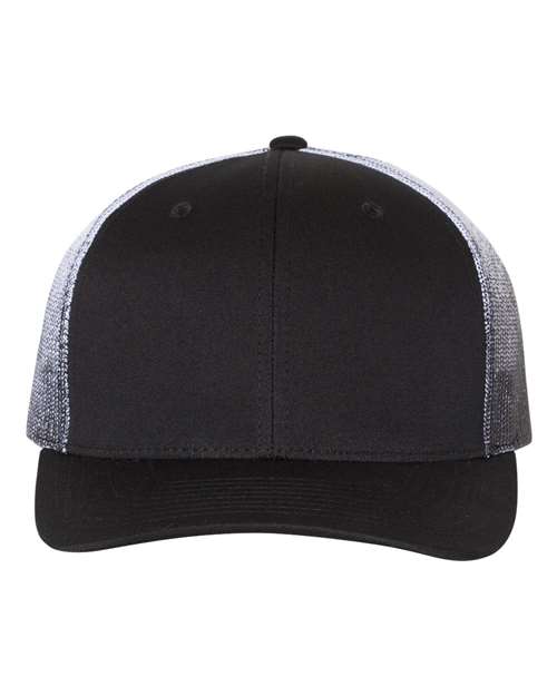 112PM Printed Mesh Trucker Cap