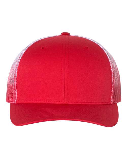 112PM Printed Mesh Trucker Cap