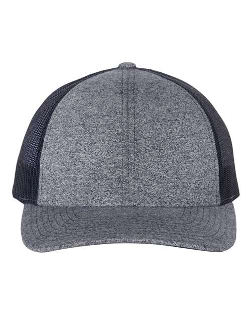 115CH Low Pro Heather Trucker Cap