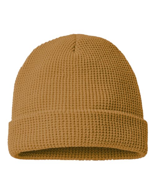 146R Waffle Cuffed Beanie
