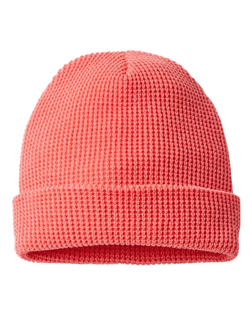 146R Waffle Cuffed Beanie