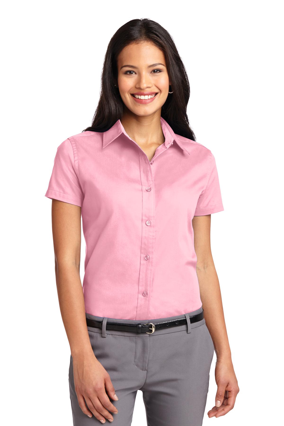 Port Authority® Ladies Short Sleeve Easy Care  Shirt.  L508