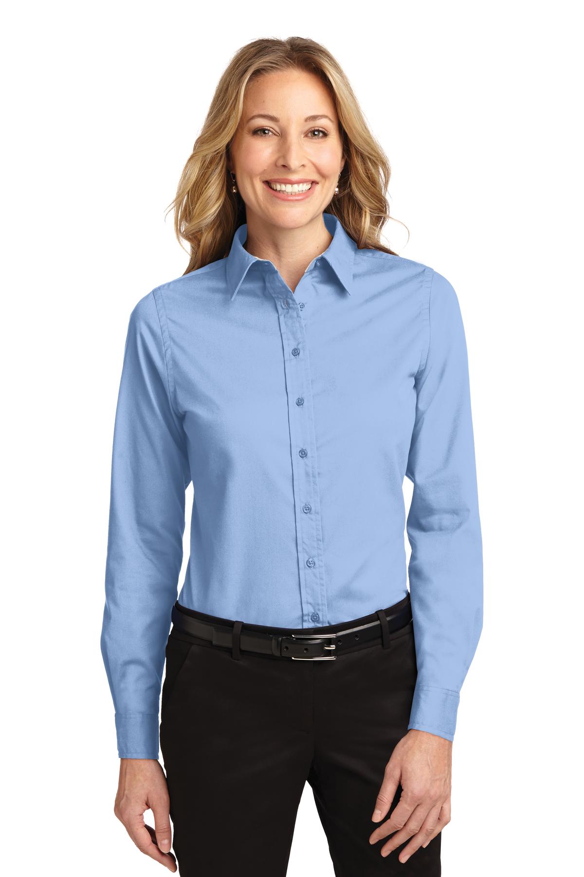 Port Authority® Ladies Long Sleeve Easy Care Shirt.  L608