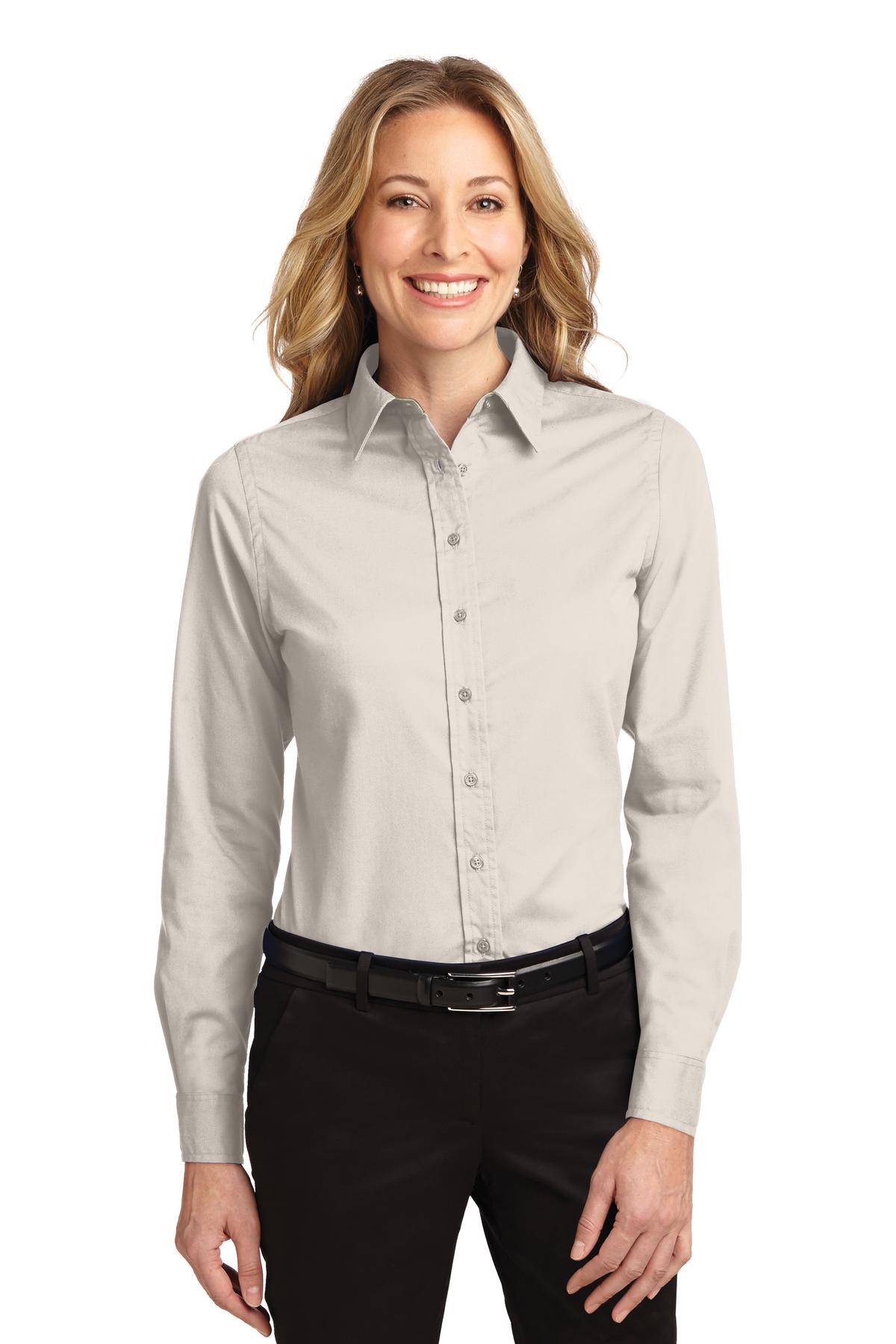 Port Authority® Ladies Long Sleeve Easy Care Shirt.  L608