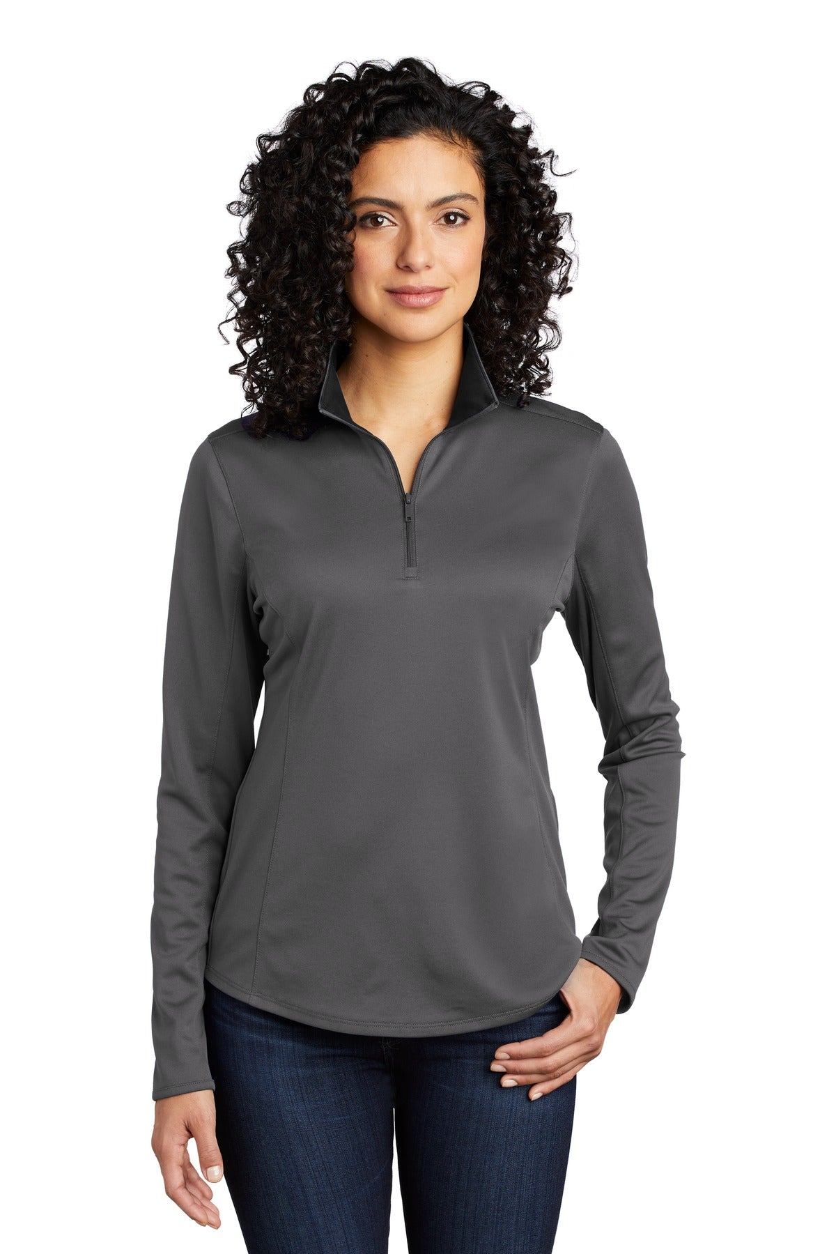 Port Authority ® Ladies Silk Touch ™ Performance 1/4-Zip LK584