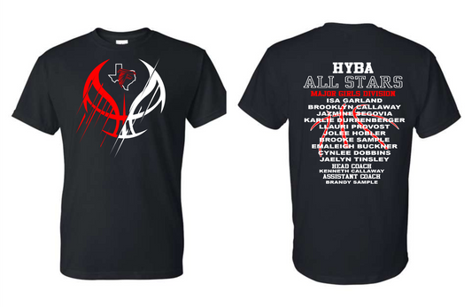 HYBA Major Girls T-Shirt