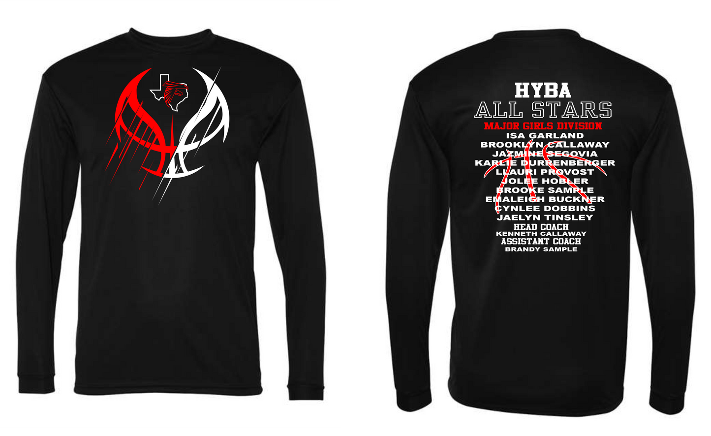 HYBA Major Girls Long Sleeve T-Shirt