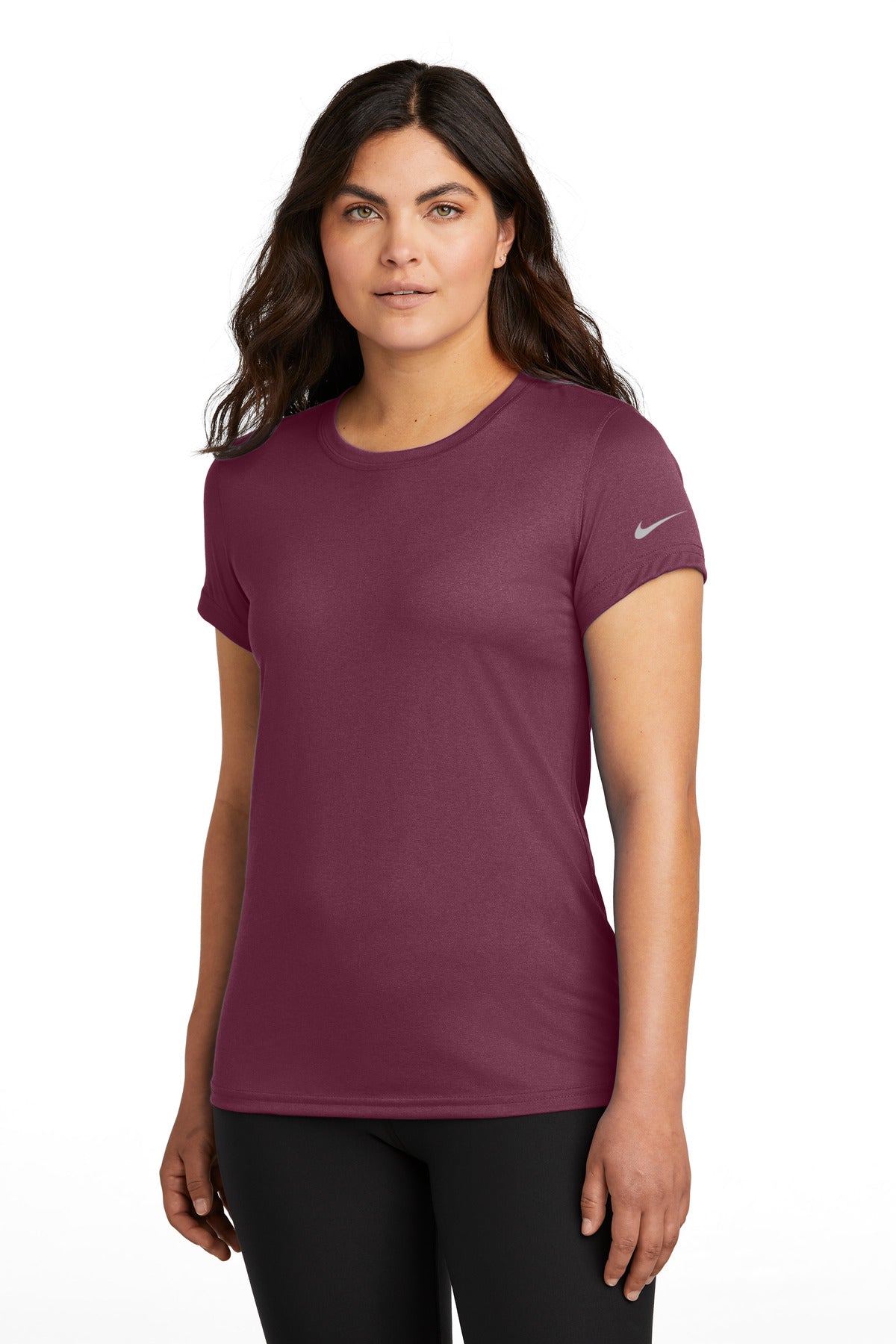 Nike Ladies Swoosh Sleeve rLegend Tee NKDX8734