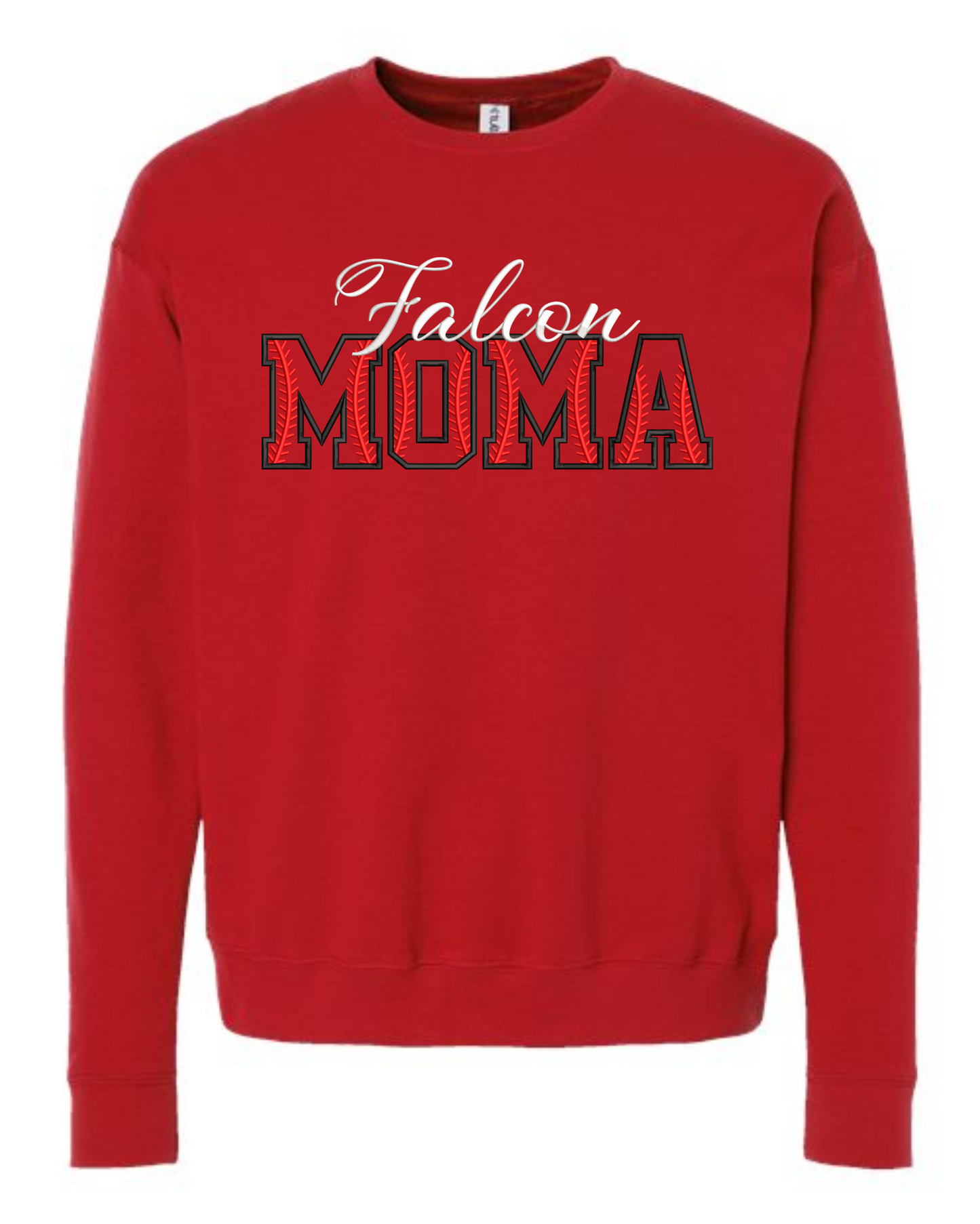 Falcon Mama Baseball Stitches