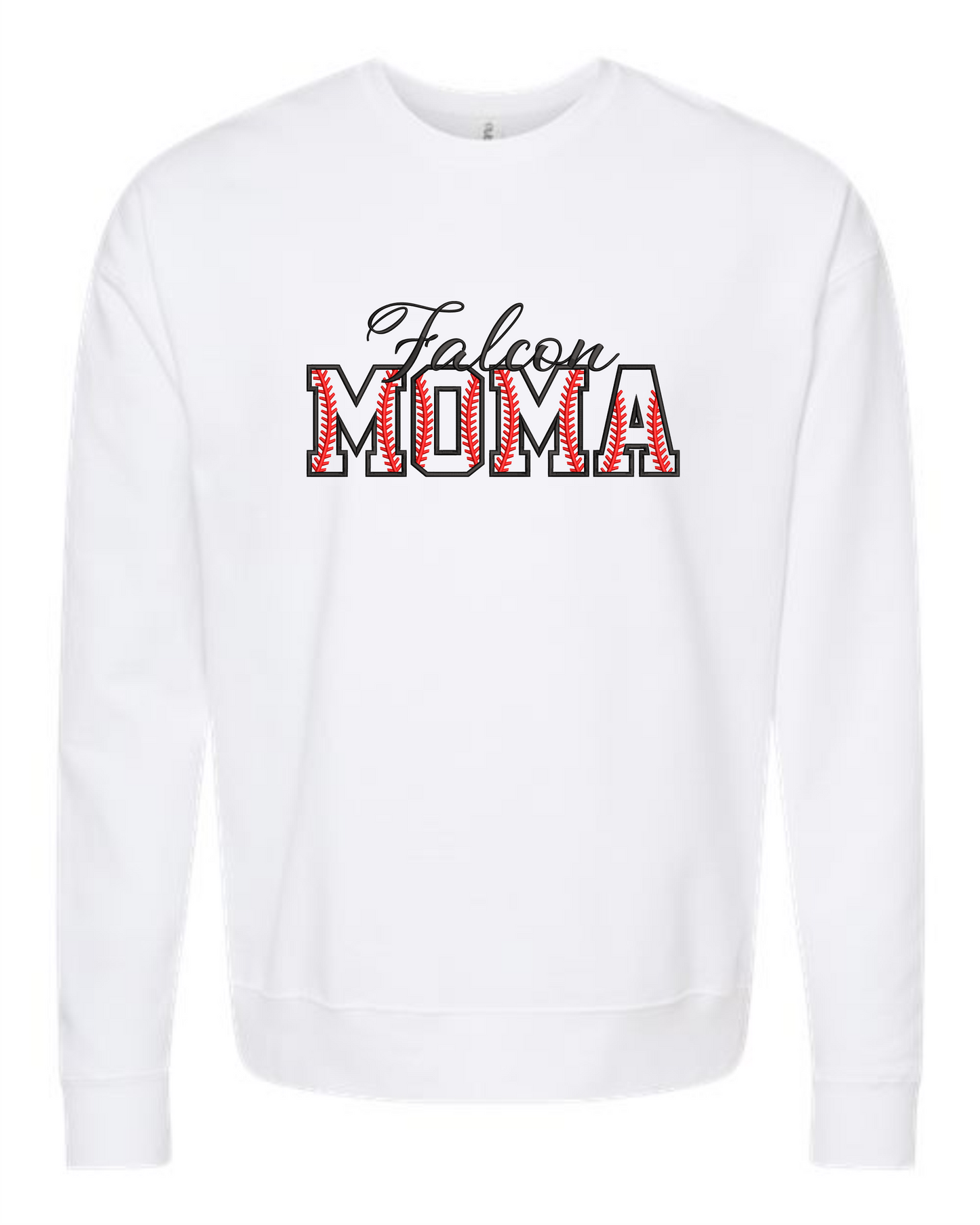 Falcon Mama Baseball Stitches